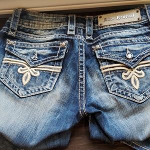 Rock Revival bootcut jeans, size 28